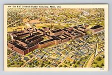 Akron OH-Ohio, The B.F Goodrich Rubber Co., Vintage Postcard picture