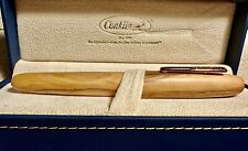 Conklin All American Olive Wood & Rosegold LE Fountain Pen - Med Nib picture
