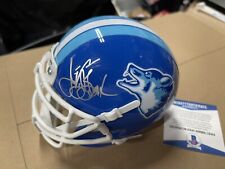 James Van Der Beek Varsity Blues West Canaan Coyotes Signed Mini Helmet  Beckett picture