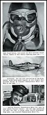 1941 Bell Aircraft Airacobra Sinclair motor oil Vintage photo print ad  (ADL4)  picture