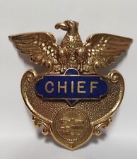 Obsolete Vintage State Of Ohio Chief Badge picture