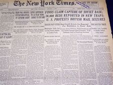 1940 JANUARY 3 NEW YORK TIMES - LEPKE SENTENCED TO 14 YEAR TERM - NT 2675 picture