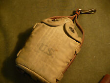 WW2 Model 1917 U.S.Cavalry Canten and 1936 Carrying Case. picture