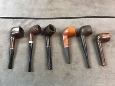 Vintage Lot of 6 Estate Tobacco Smoking Pipes picture