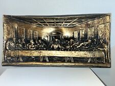 Vintage “Last Supper”  3-Dimensional Wall Plaque TRULY ONE OF A KIND picture