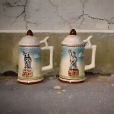 New York City~Beer Stiens~Salt & Pepper Shakers picture