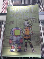 Robot + Girl #1 Cover D Mike White Holofoil Variant picture