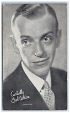 Cordially Fred Astaire American Actor Dancer Studio Portrait Exhibit Arcade Card picture