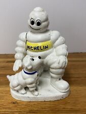 Vintage Michelin Man Bibendum w/Dog Cast Iron Display Advertising picture