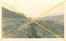 ULTRA RARE History 1908 Celilo Canal possibly earliest upper end construction picture