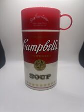 Vintage 1998 Campbells Soup Cantainer Lunchbox Insulated Plastic Thermos 11.5 Oz picture