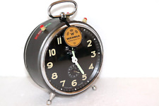 Vintage WEHrle Three In One Mechanical Alarm Clock Made In Germany 1960. picture