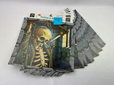 Vintage Beistle Co Skeleton In Dungeon Cutout - Lot Of 13 -  - 15 3/4