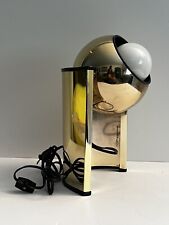 Vintage MCM Gold Atomic Orb Sphere Spotlight Eye Ball Desk Table Lamp picture