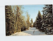 Postcard Winter Roadway picture