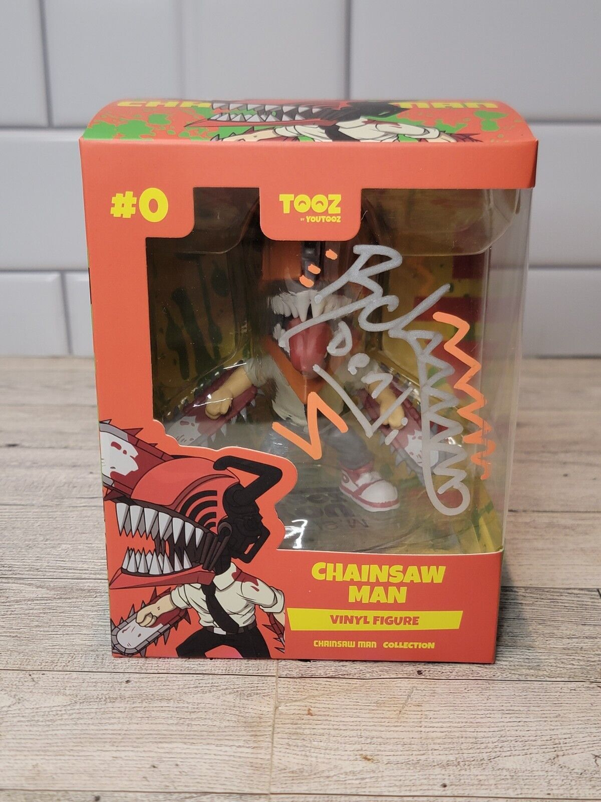 Youtooz: Chainsaw Man #0 Collectible Vinyl Figure SIGNED BY  Denji Voice Actor