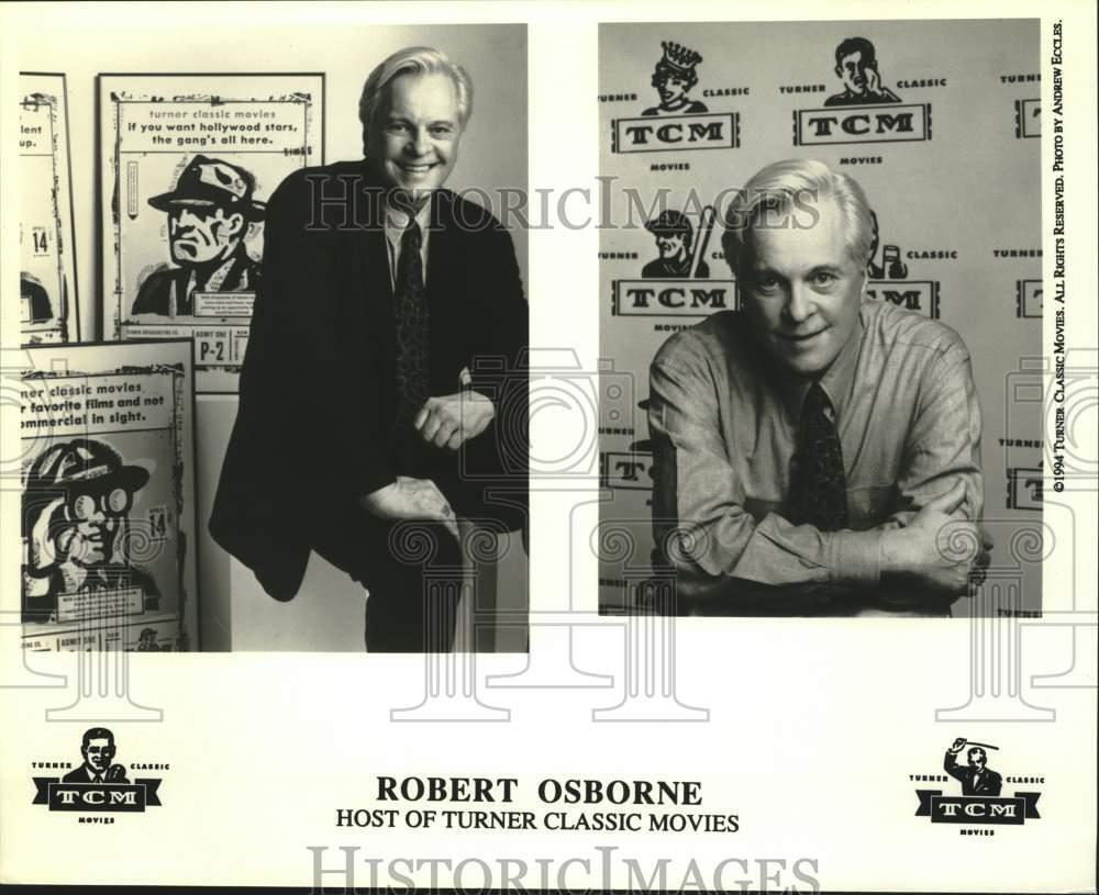 1994 Press Photo Robert Osborne, Host of Turner Classic Movies - sax03939