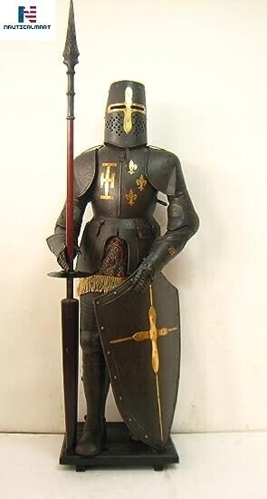 NauticalMart Medieval Wearable Knight Crusader Full Suit Of Armor Collectible Co