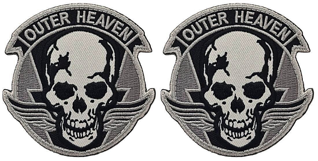 Outer Heaven Metal Gear Solid Phantom PATCH | 2PC  HOOK BACKING  3\