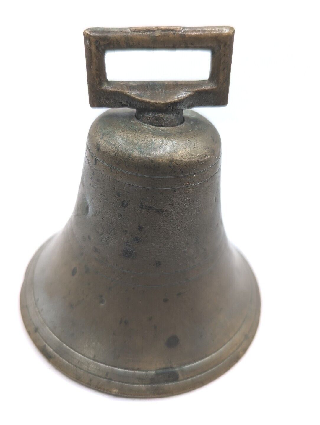 Vintage Brass Country Cow / Sheep Bell - 3.25