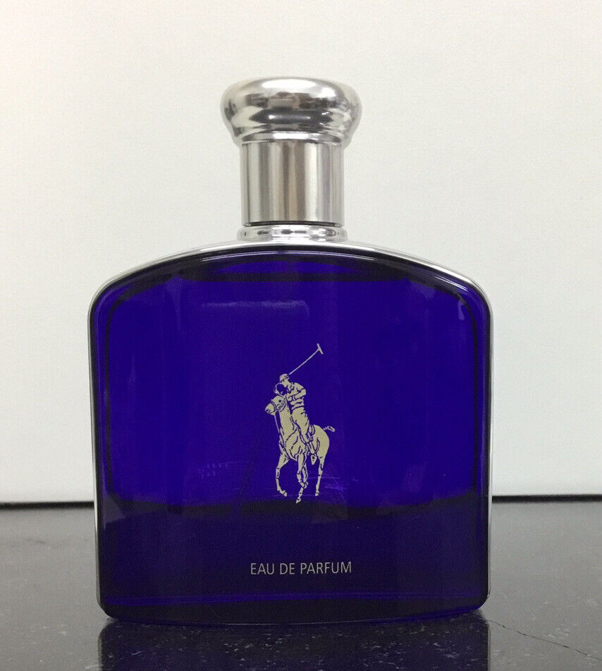 Ralph Lauren Polo Blue Eau De Parfum Spray, 4.2 oz Men As Pictured, No Box