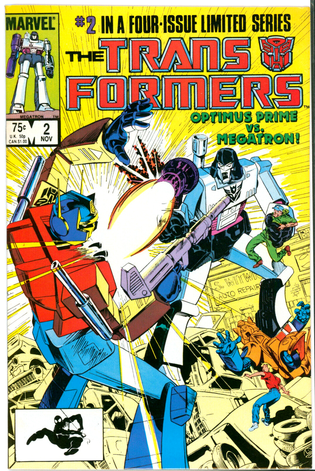 Transformers #2 Marvel Comics 1984 VF
