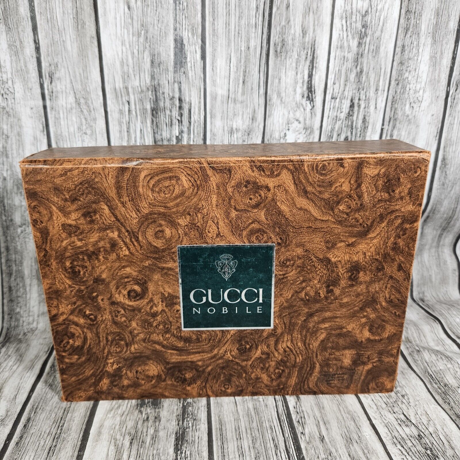 Vintage Gucci Nobile Empty Box Rare Gucci Nobile Fragrance Shower Grooming Box