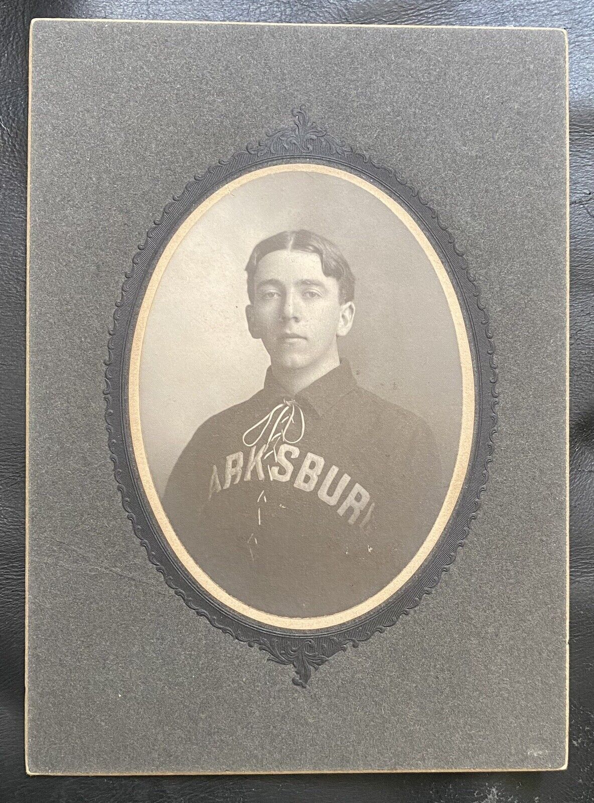 1900s-10s MLB George Baumgardner Clarksburg WV Uniform Baseball Cabinet Card