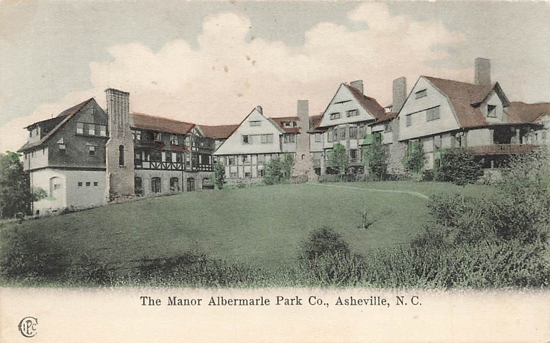 c1905 The Manor Albemarle Park CO Asheville NC P522