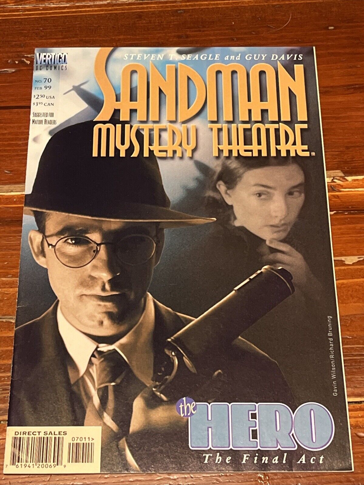 Sandman Mystery Theatre #70 Final Issue Very Low Print Run HTF High Grade