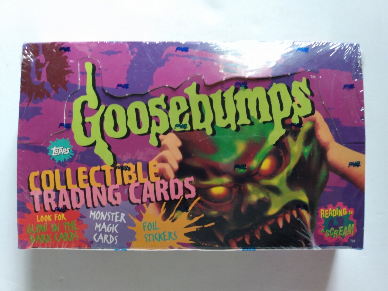 1996 Topps Goosebumps Trading Cards Box - Factory Sealed 36 Packs Brand New