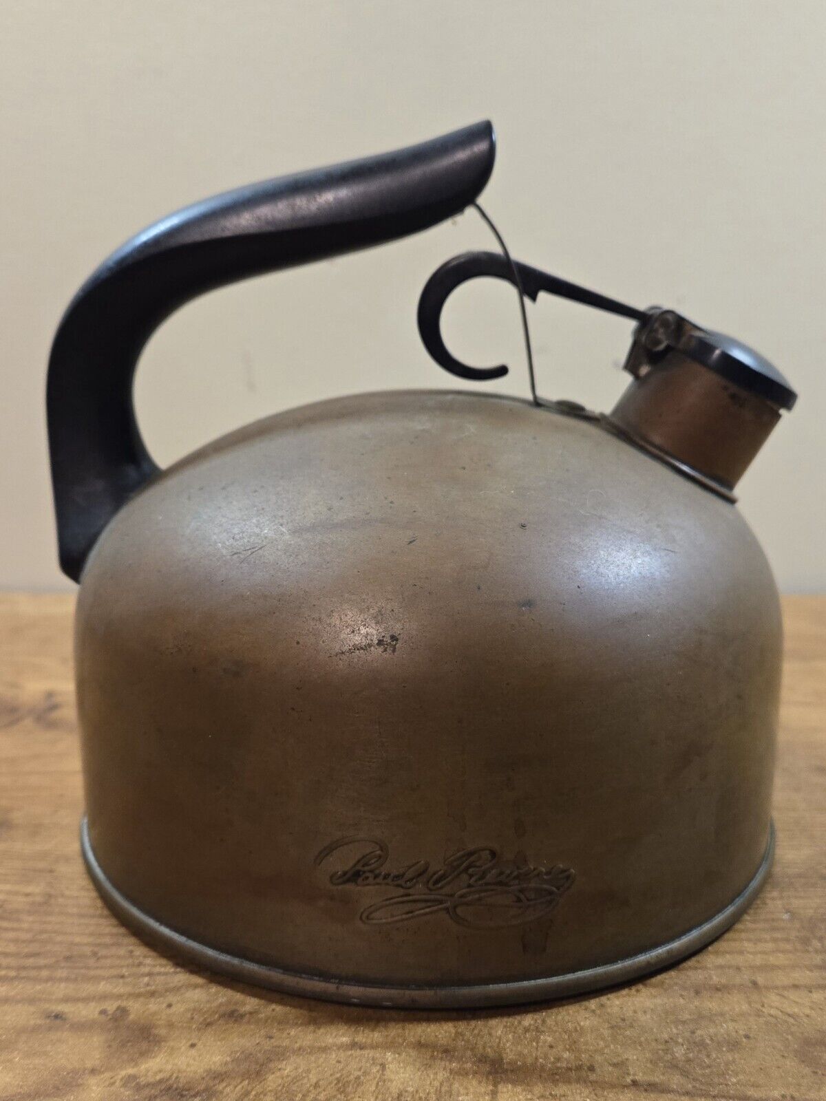 Vintage Paul Revere Ware Copper Kettle, Needs Polished, Preowned