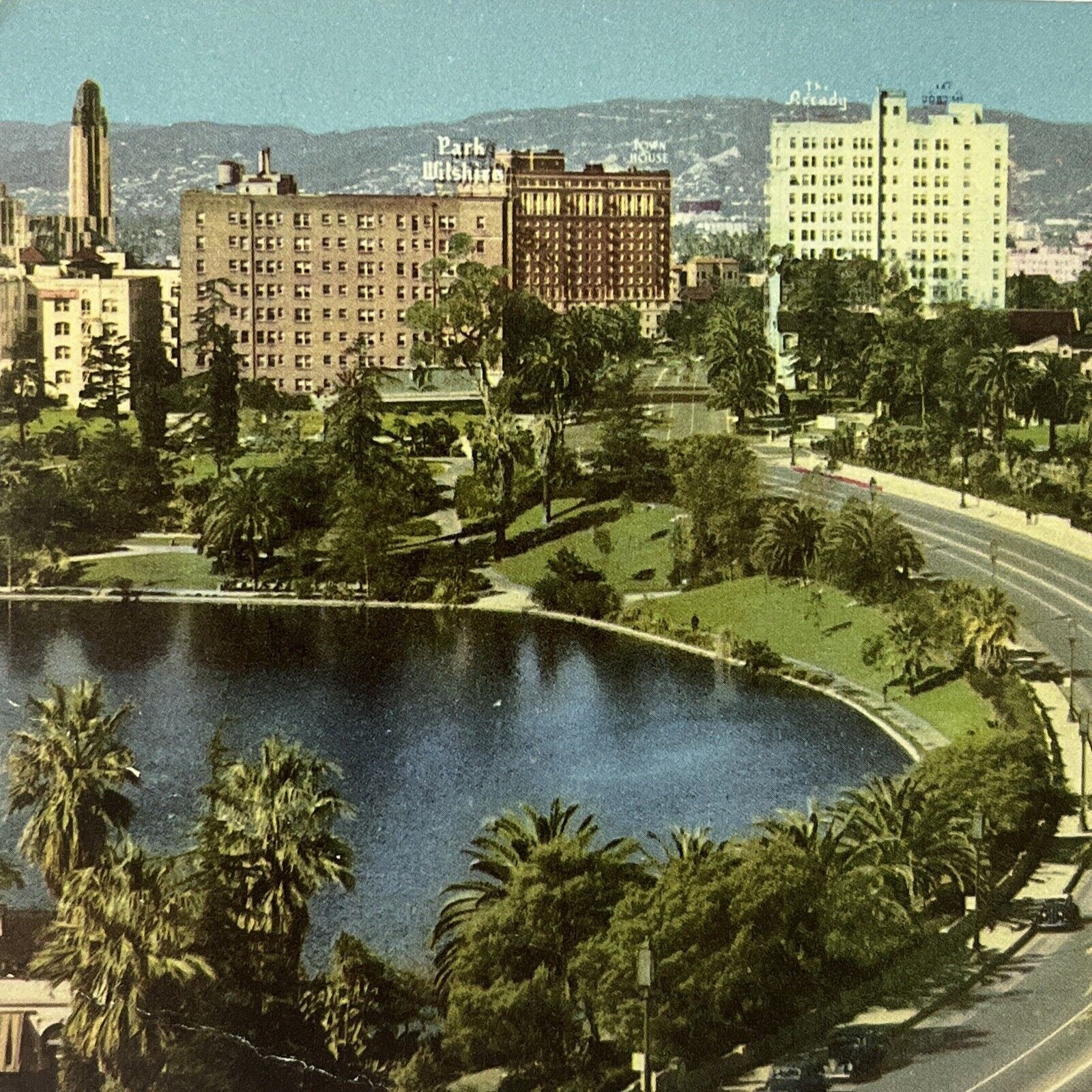 1947 Vintage Postcard California Los Angeles Tourist Union Oil Company  ⭐️