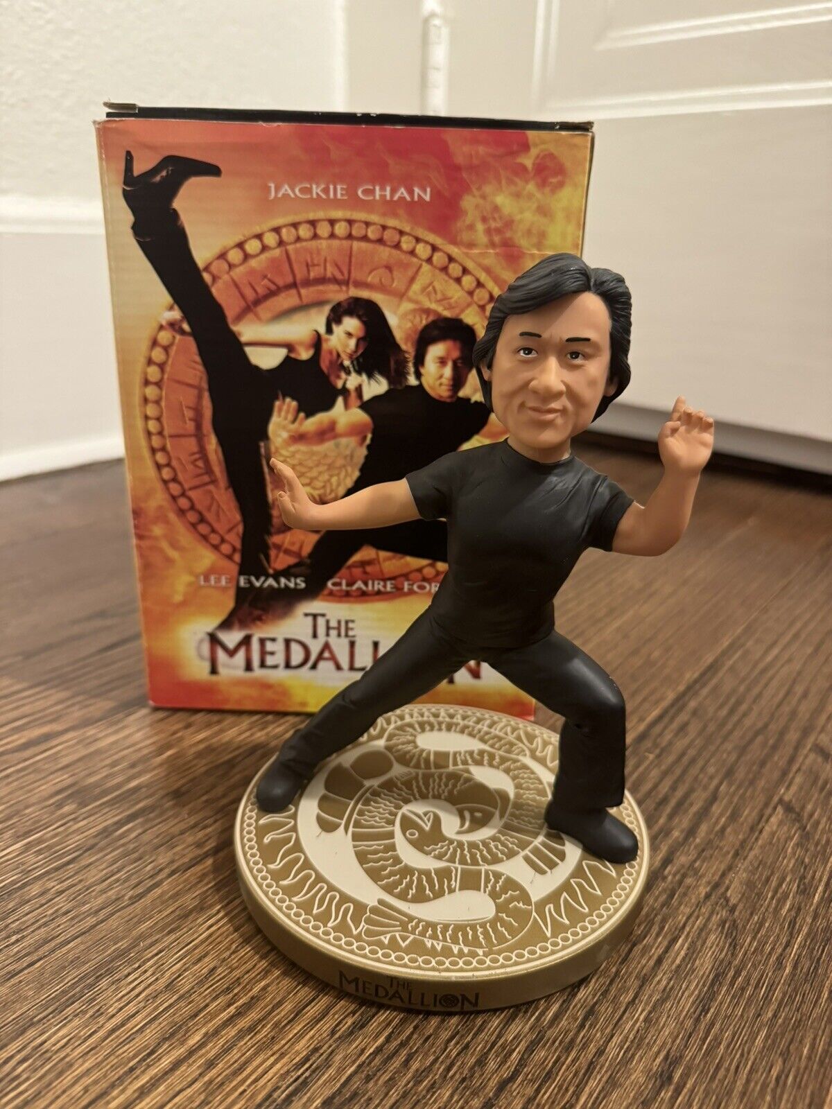 *Rare* Jackie Chan Bobblehead The Medallion Movie Promo 2003 Sony Hollywood