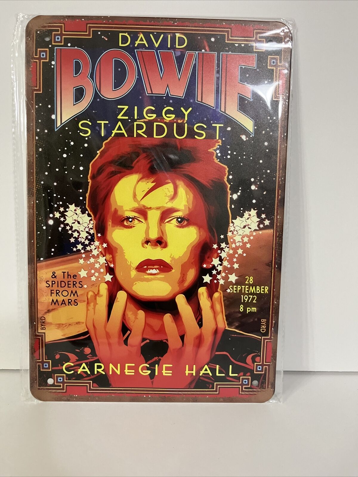 David Bowie Vintage Style Tin Metal Bar Sign Poster Man Cave Collectible New