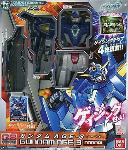 Toy Rank B Gaging Builder Series 1/100 Gundam Age-3 Normal Mobile Suit Age