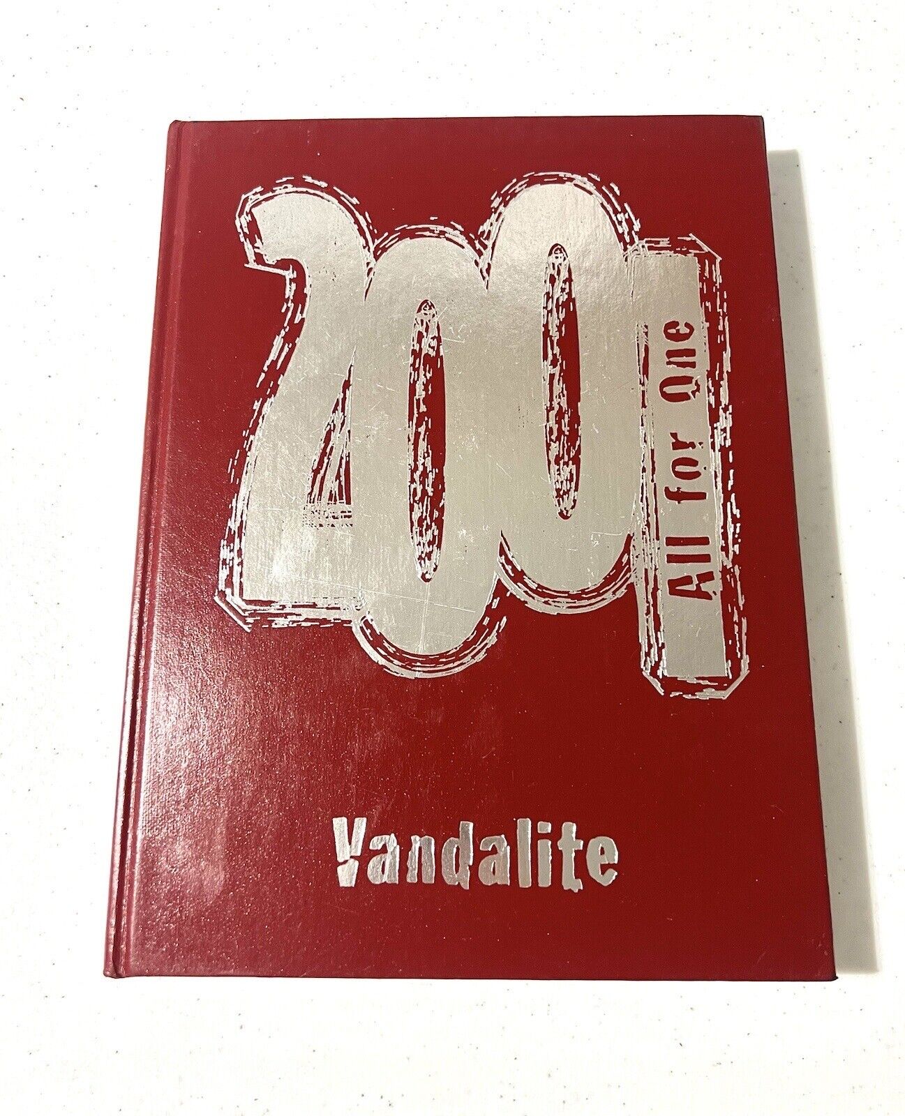 Van Schools 2001 Vandalite Volume 71 Yearbook Texas Rare