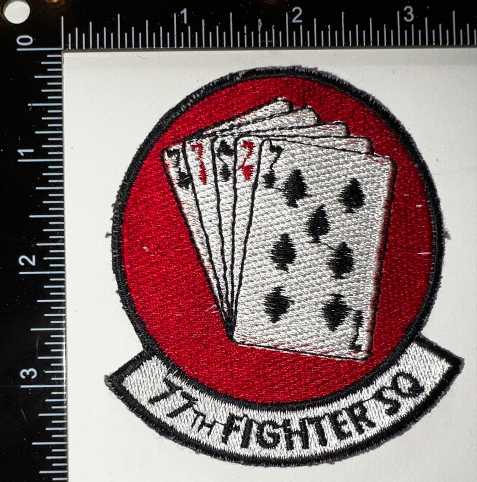 USAF 77th Fighter Squadron Gamblers Patch