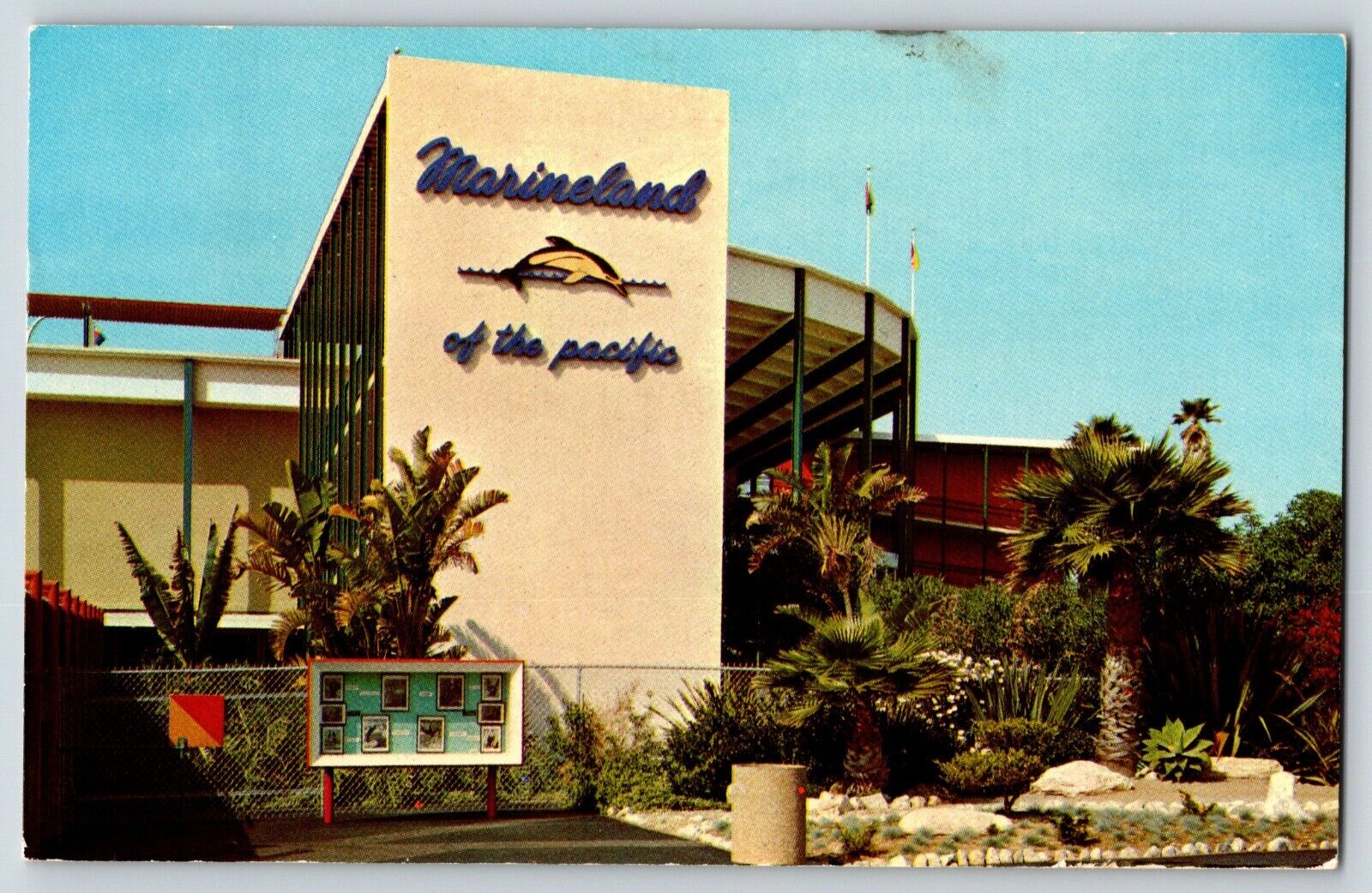 Postcard California CA Southern Rancho Palos Verdes Marineland Pacific c1960\'s