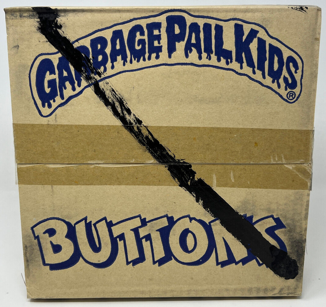 Topps 1986 - Garbage Pail Kids Buttons 72 Count New Unopened Factory Sealed Box