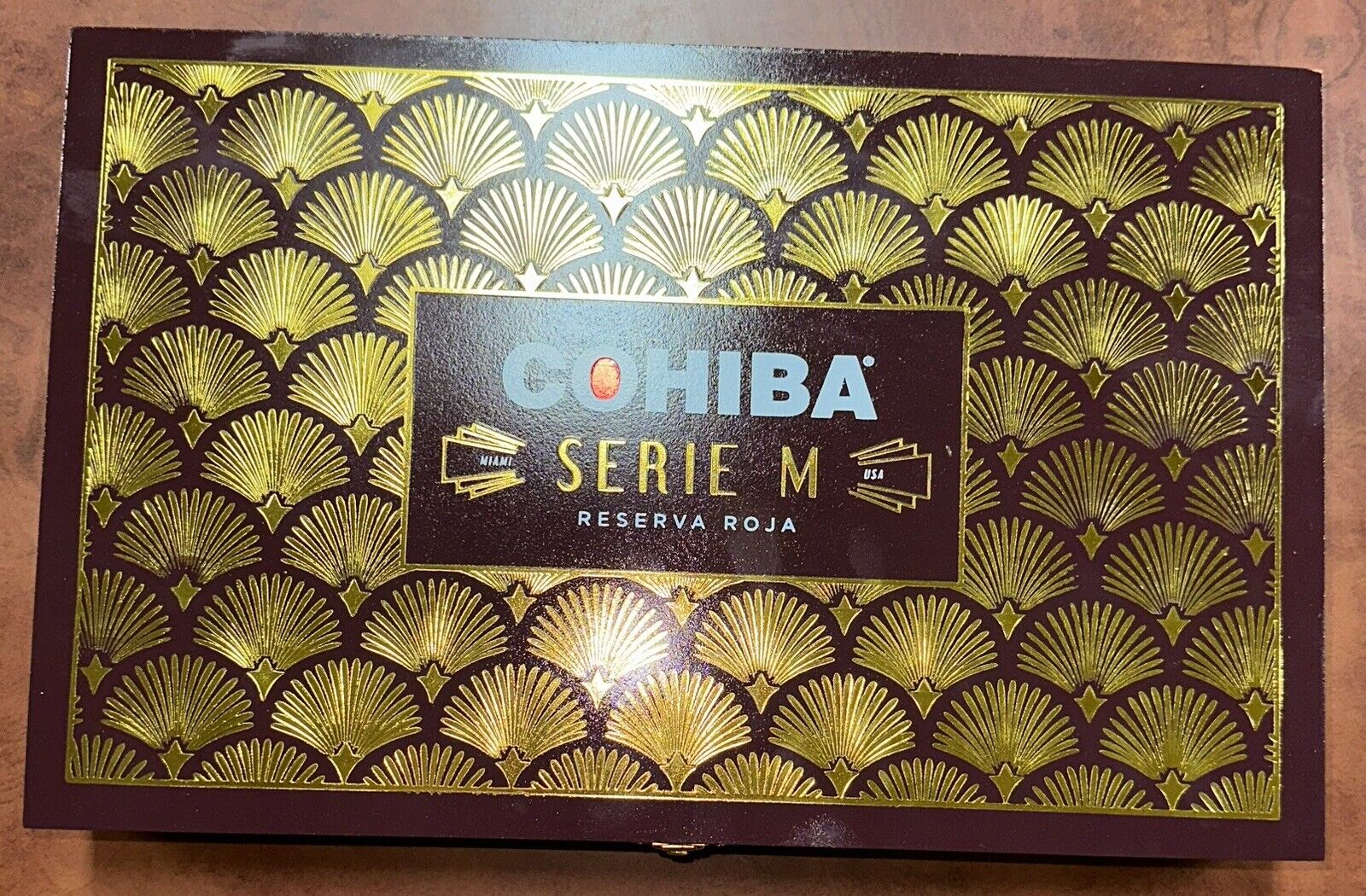Cohiba Serie M Reserva Roja Empty Cigar Box Magnum