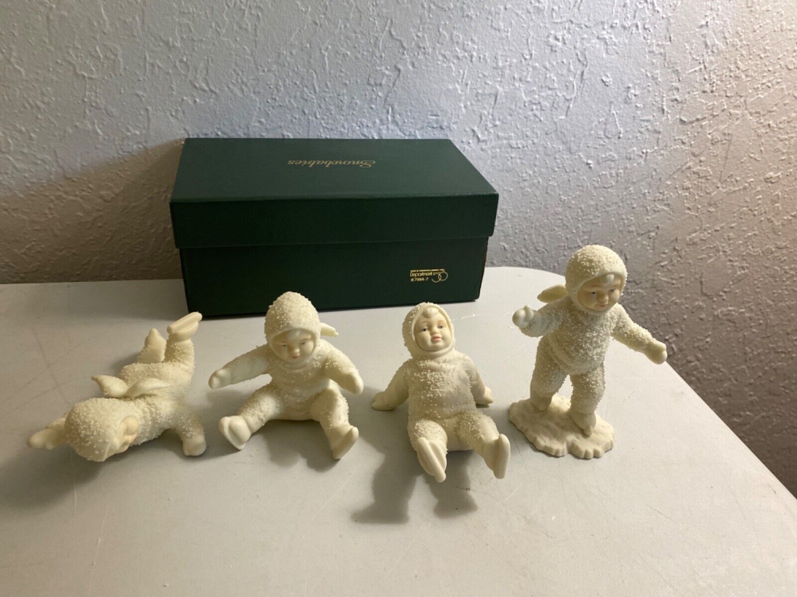 DEPT 56 SNOWBABIES ANGELS SNOW ALL FALL DOWN NOS # 7984-7 WITH BOX GREAT SHAPE