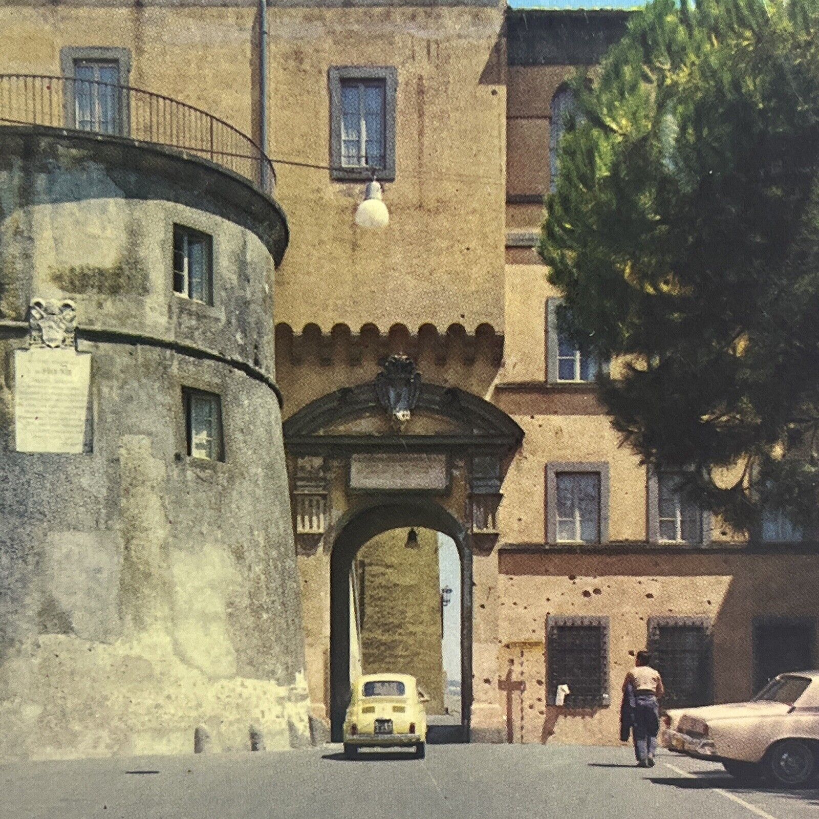 Italian Village Italia Vintage Postcard Europe ⭐️ Un posted