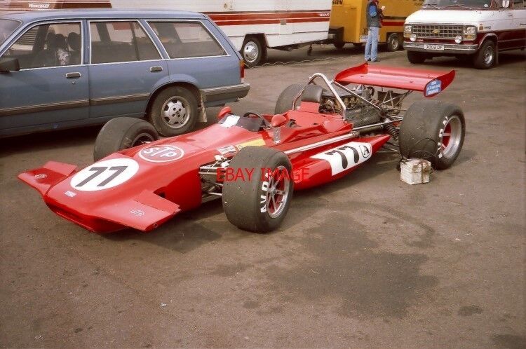 PHOTO  BRIAN TYLER\'S F1 MARCH 701 IN VERY PRESENTABLE CONDITION IN THE PADDOCK S