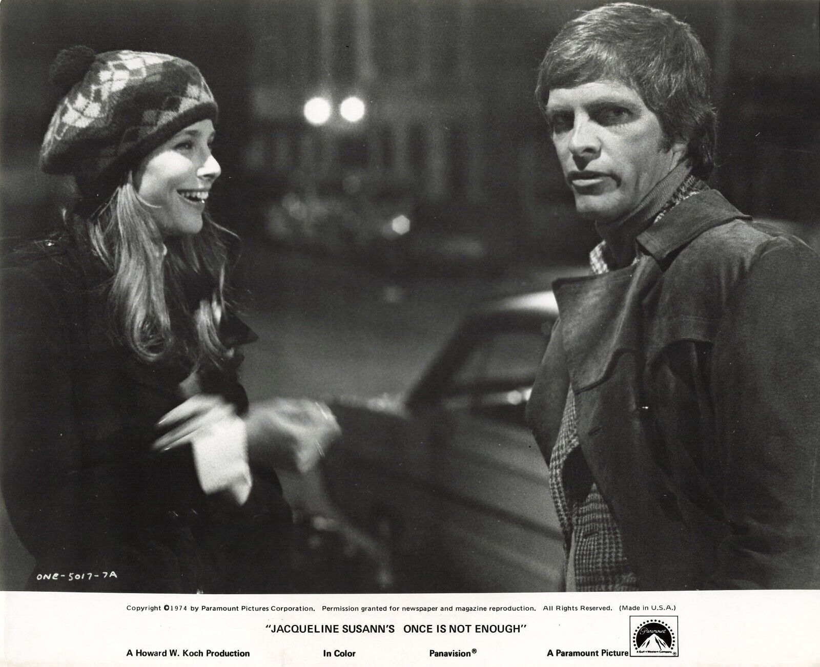 Once Is Not Enough 1975 Movie Photo Deborah Raffin Gary Conway Press  *P108a