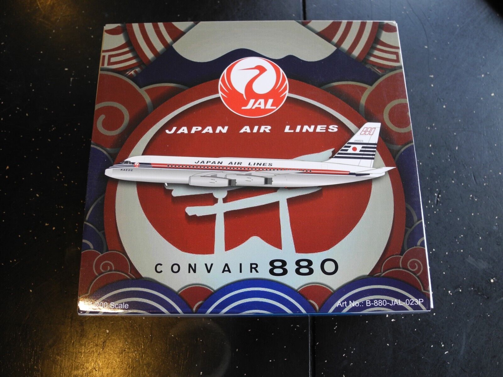 SUPER RARE Inflight / JC WINGS Convair 880 JAPAN AIRLINES, 1:200