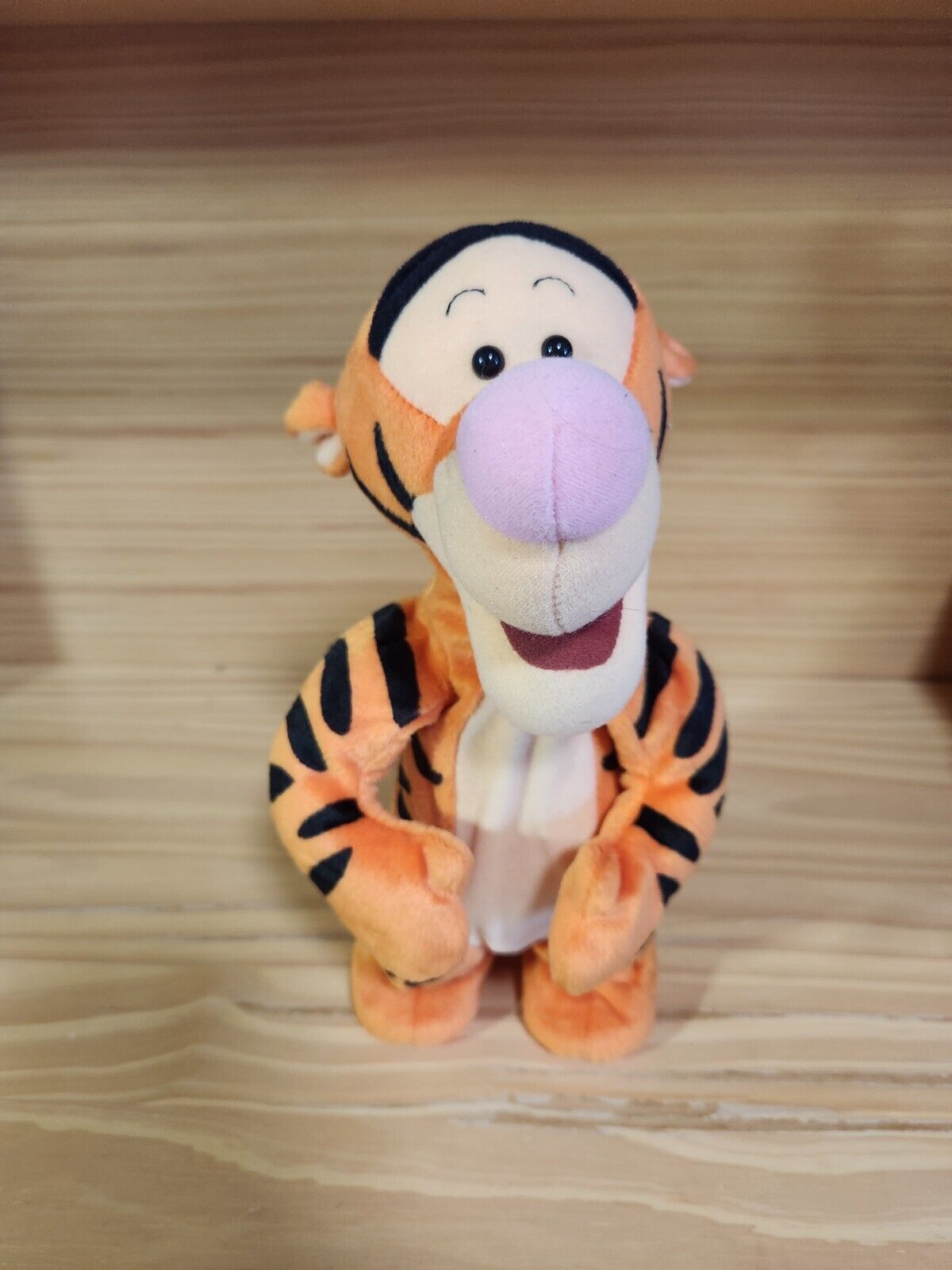 Vtg Disney Bounce Around Tigger Plush Toy 1998 Mattel Tested WORKING