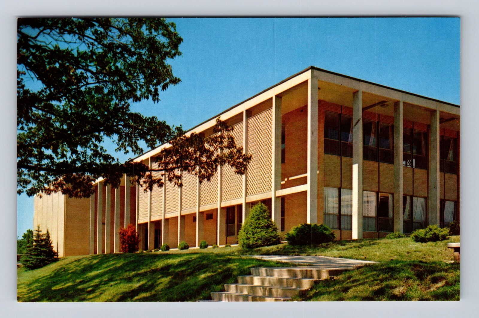 Asheville NC-North Carolina, Asheville Biltmore College, Vintage Postcard