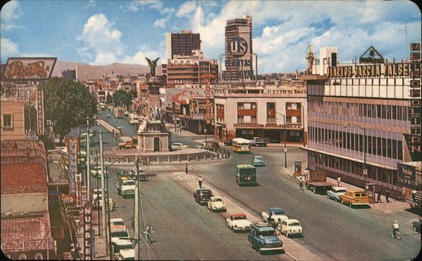 Avenida Independencia,Independence Avenue,Guadalajara,Jalisco,Mexico Postcard