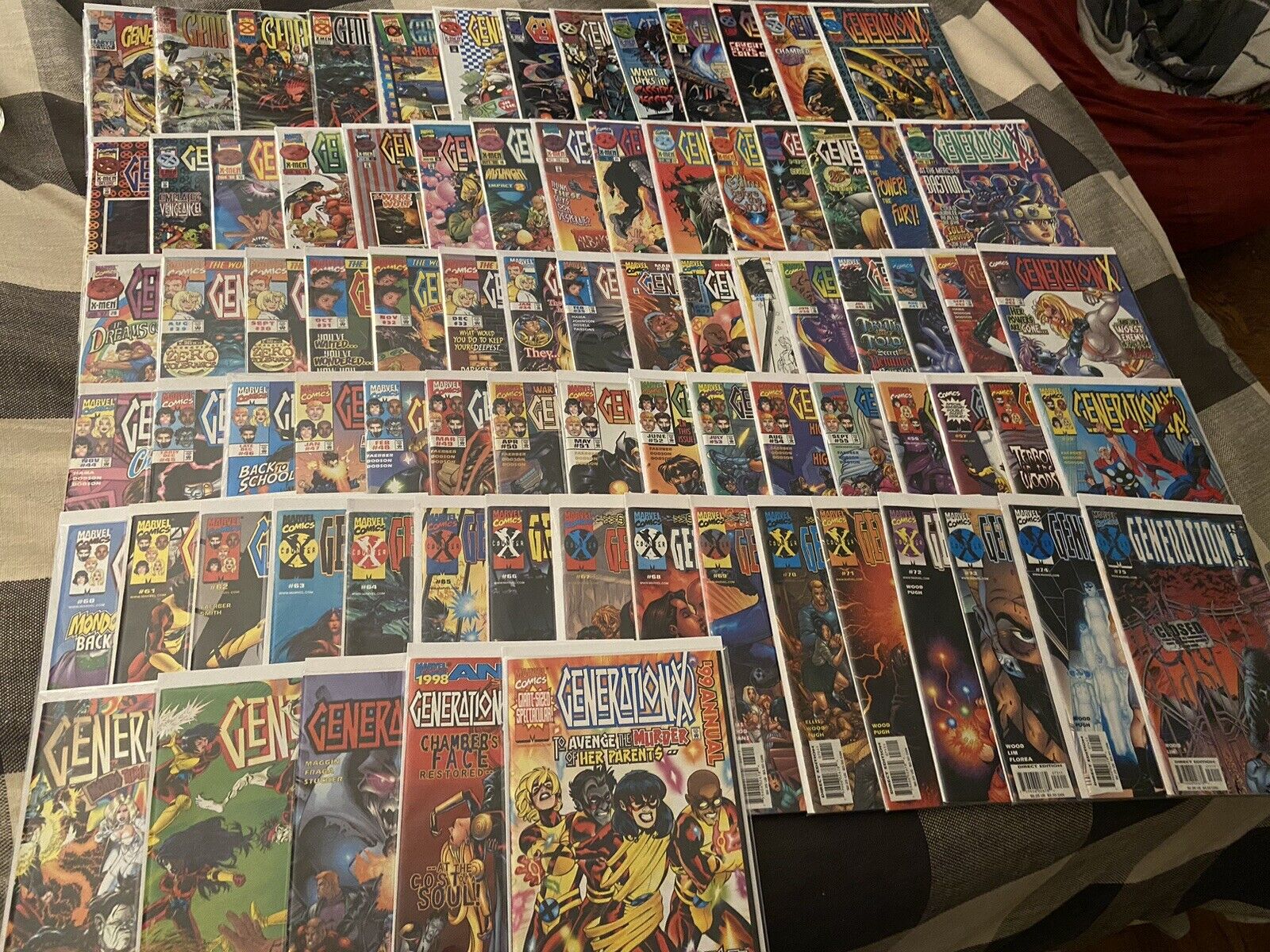 Generation X #1-75 Complete Set (1994-2001) Marvel Comics 